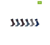 camano 6er-Set: Socken in Bunt - Größe 35-38 | Kinder Socken Strumpfhosen