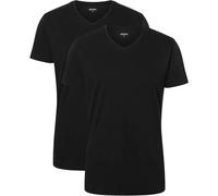 Camano Herren T-Shirt 2er Pack 2XL Black