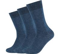 CAMANO Camano Unisex Baumwoll-Socken (3er Pack) (37198) 43-46 Indigo