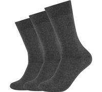 CAMANO Camano Unisex Baumwoll-Socken (3er Pack) (37198) 47-50 Anthrazit