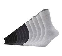 Camano Unisex Socken 18er Pack - Comfort Socks, einfarbig 43-46 Mehrfarbig