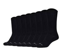 CAMANO Camano Unisex Socken, 8er Pack - Organic Diabetic Socks, Diabetiker-Socken, einfarbig (TB_5913004-8P) 35-38 Schwarz
