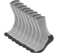 Camano Unisex Socken - Pro Tex Function, einfarbig, 8er Pack 39-42 Grau
