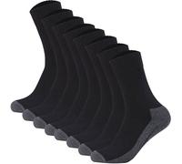 Camano Unisex Socken - Pro Tex Function, einfarbig, 8er Pack 39-42 Schwarz