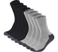 Camano Unisex Socken - Pro Tex Function, einfarbig, 8er Pack 39-42 Schwarz