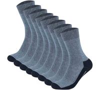 Camano Unisex Socken - Pro Tex Function, einfarbig, 8er Pack 43-46 Blau