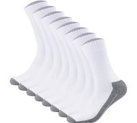 Camano Unisex Socken - Pro Tex Function, einfarbig, 8er Pack 43-46 Weiß