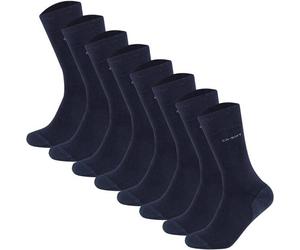 CAMANO Camano Unisex Socken - Walk Socks, einfarbig, 8er Pack (TB_3652000-8P) 39-42 Marine