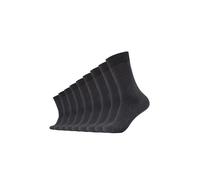 Camano Socken Comfort 9er-Pack Herren Baumwollmischung anthrazit melange Gr. 39-42