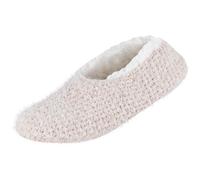 camano Cosy Chenille Hausschuhe Damen 8201 - nature 37-38