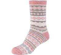 camano Cosy Double Layer Winter Crew Socken Damen 4117 - pink dogwood 39-42
