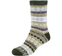 camano Cosy Double Layer Winter Crew Socken Damen 7363 - sage 35-38