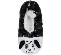 camano Cosy Funny Homeslipper Hausschuhe Kinder 9997 - black mix 33-36