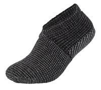 camano Cosy Mouline Homeslipper Hausschuhe 9999 - black 45-46