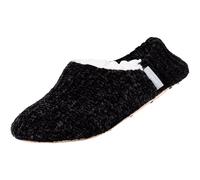 camano Cosy Velvet Slipper Hausschuhe Damen 9999 - black 39-40