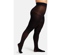 Camano Damen Strumpfhose 60 DEN Curvy Reißfest und langlebig Besonders gute Dehnung seiden matter Look Bequeme Passform und Komfortbund 1er Pack 48/50 black