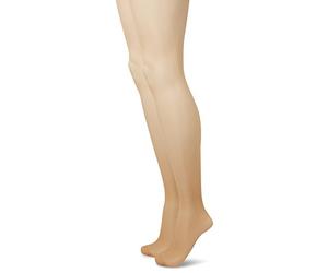 Camano Damen 8200 Strumpfhose, 2er Pack|#2per pack Braun (make up 0011), 40/41 (Herstellergröße: 40/42)