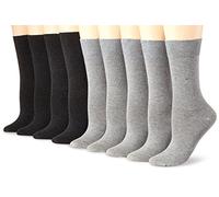 Camano Damen 9106 Socken, 9x Grau, 35-38 EU