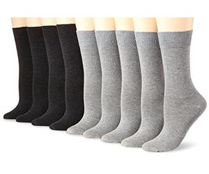 Camano Damen 9106 Socken, 9x Grau, 35-38 EU