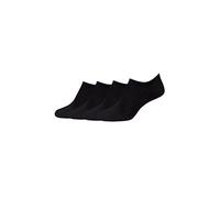 Sneakersocken CAMANO "Sneakersocken 4er Pack" Gr. 35/38, schwarz (black) Damen Socken (85149411-35) black