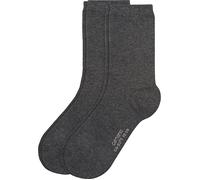 Camano Damen-Socken 2 Paar grau 39 - 42