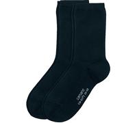 Camano Damen CA-Soft Socken 2er Pack, Größe:39-42, Farbe:Navy (5999)