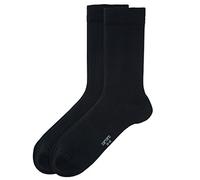 Camano Damen Socken Silky Feeling 4er Pack, Größe:39-42;Farbe:Black (05)