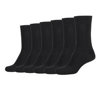 Camano Damen-Socken Silky Feeling 6 Paar 35 - 38 schwarz