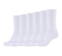 Camano Damen-Socken Silky Feeling 6 Paar weiss 35 - 38