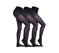 Camano Damen Strumpfhose 3er Pack 38/40 navy