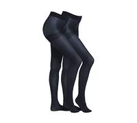 Feinstrumpfhose CAMANO "Strumpfhose 60 DEN Halb Blickdicht Ringelfrei Warm Premium" Gr. 44/46, blau (navy) Damen Strumpfhosen (75520126-44) navy