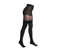 Camano Damen Strumpfhose overknee stripes 1er Pack S black