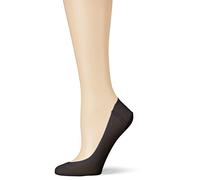Camano Damen Women Fashion Footie Lacercut 2P Füßlinge & Sneakersocken,2er Pack|#2Per Pack Schwarz (Black 05),35/38 (Herstellergröße:35/38)