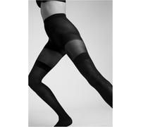 Camano Damen Strumpfhose overknee stripes 1er Pack S black