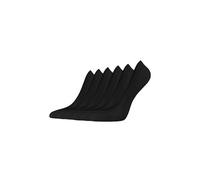 Camano Füßlinge Damen 6er Pack Schwarz 35/38