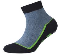 camano Function Antirutsch Quarter Socken Kinder 5500 - denim melange 23-26