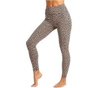 camano Function Sport Rib Leggings Damen 8623 - leopard 32/34