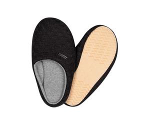 camano Hausschuhe in Schwarz - Größe 43/44 | Herren Hausschuhe