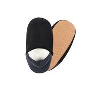 Camano Hausschuhe Unisex Corduroy warm gemütlich rutschfest weiches Innenfutter 1er Pack komfortabel sicherer Halt Wohnzimmer Zuhause Alltag Slip-on