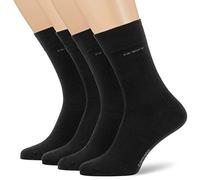 Camano Herren 3642000 Socken, Schwarz, 35-38 EU
