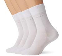 Camano Socken Unifarben – 2x2er-Pack, Weiß, Größe 39-42