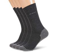 Camano Herren 3652000 Socken, Grau (Anthracite 0008), 35/38 (4er Pack)