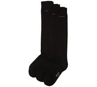 3er Pack camano ca-soft Kniestrümpfe 0005 - black 43-46