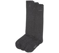 3er Pack camano ca-soft Kniestrümpfe 0008 - anthracite melange 43-46
