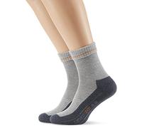 Camano Unisex-Sportsocken 2 Paar grau 35 - 38