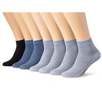 Camano Sneakersocken ca-soft 7er-Pack Jeans Größe 43-46 Herren