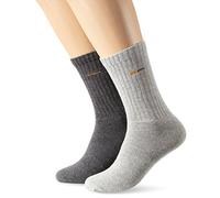 Camano Herren 9202 Socken, Grau (Grey 0010), 47/49(8erPack)