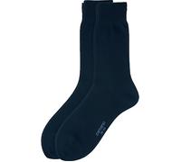 Camano Herren Business-Socken, ultrafein 2 Paar blau 39 - 42