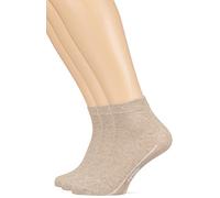 Camano Herren Füßlinge CA-SOFT Quarter 3er Pack Sand Melange Größe 43/46
