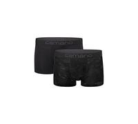 2er Pack camano Men comfort BCI cotton Trunks 9703 - dark grey mix XXL
